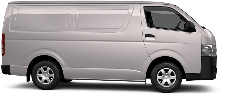 White Van Png - Hiace Van (907x510), Png Download