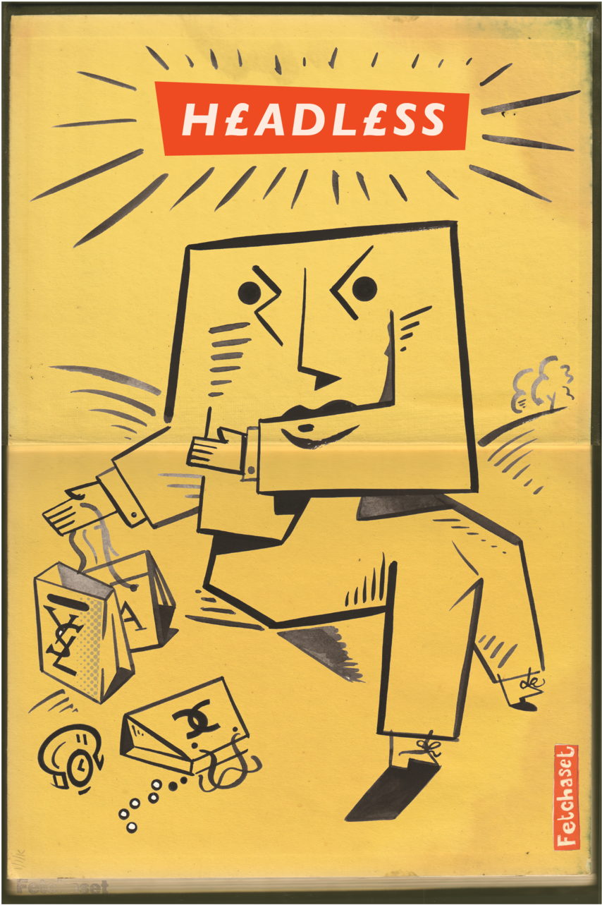 Headless Black Friday (1000x1414), Png Download