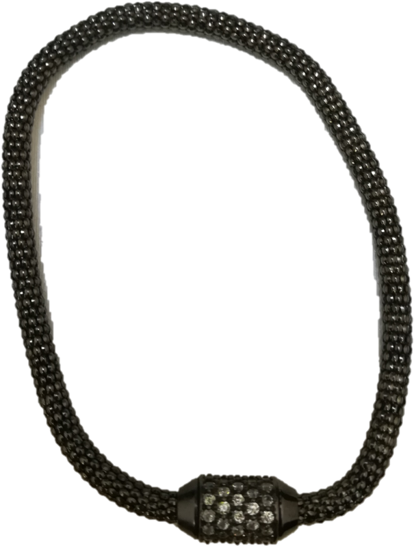The Gunmetal Lasso - Bracelet (844x1125), Png Download