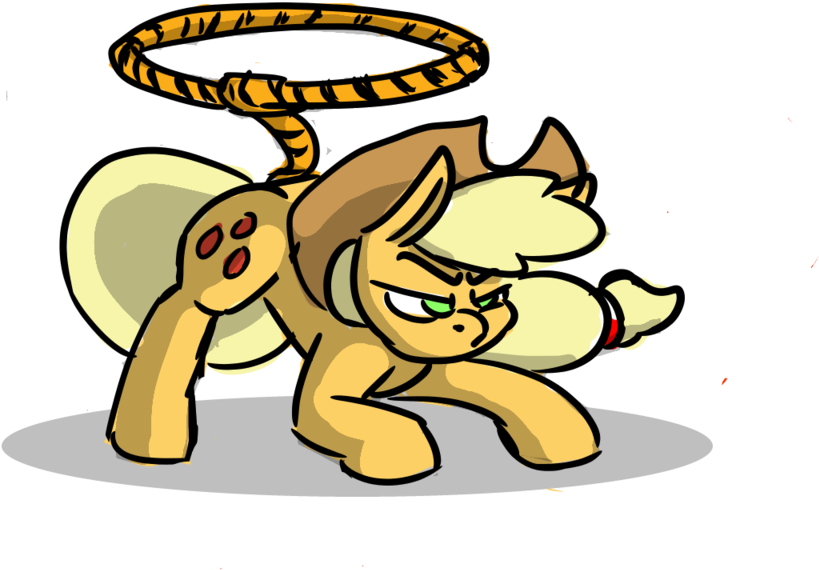 #1545222 - Applejack, Artist - Charlemage, Artist - - Cartoon (1280x960), Png Download