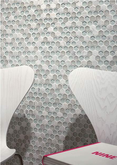 Aura Hexagon White - Wallpaper (940x627), Png Download