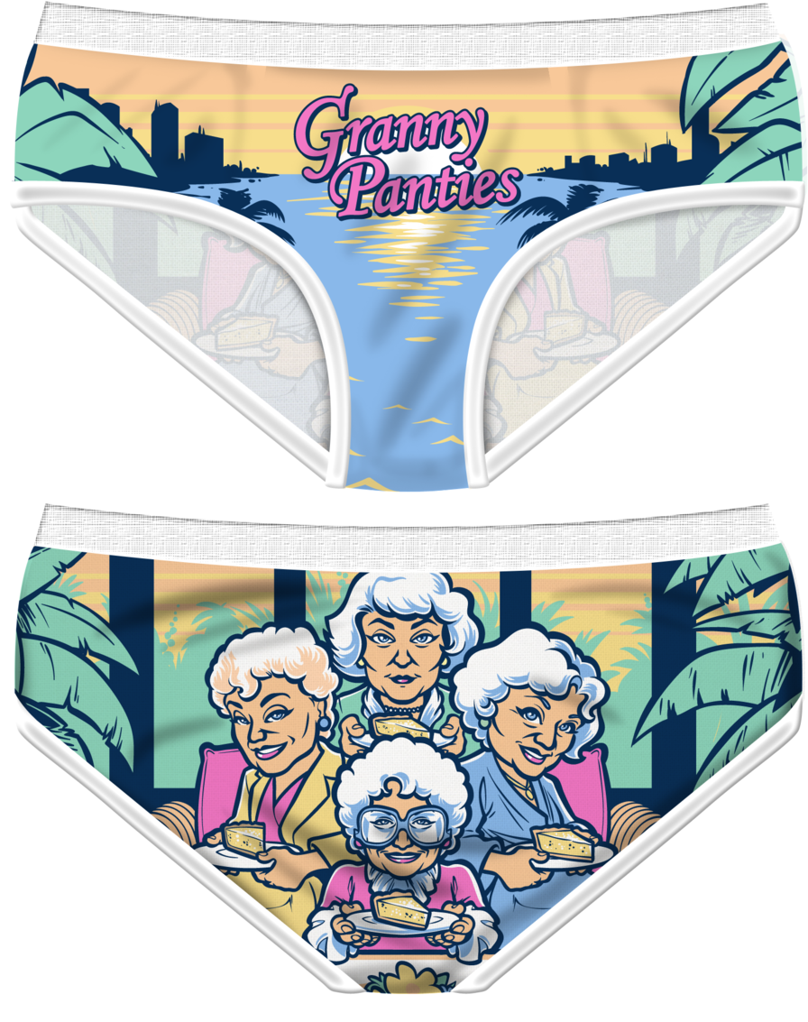 Golden Girls Panties (940x1200), Png Download