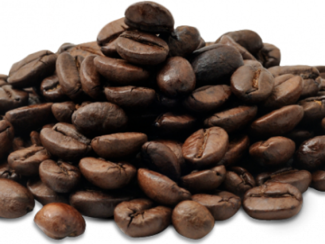 Coffee Beans Clipart Chocolate Bean - Coffee (640x480), Png Download