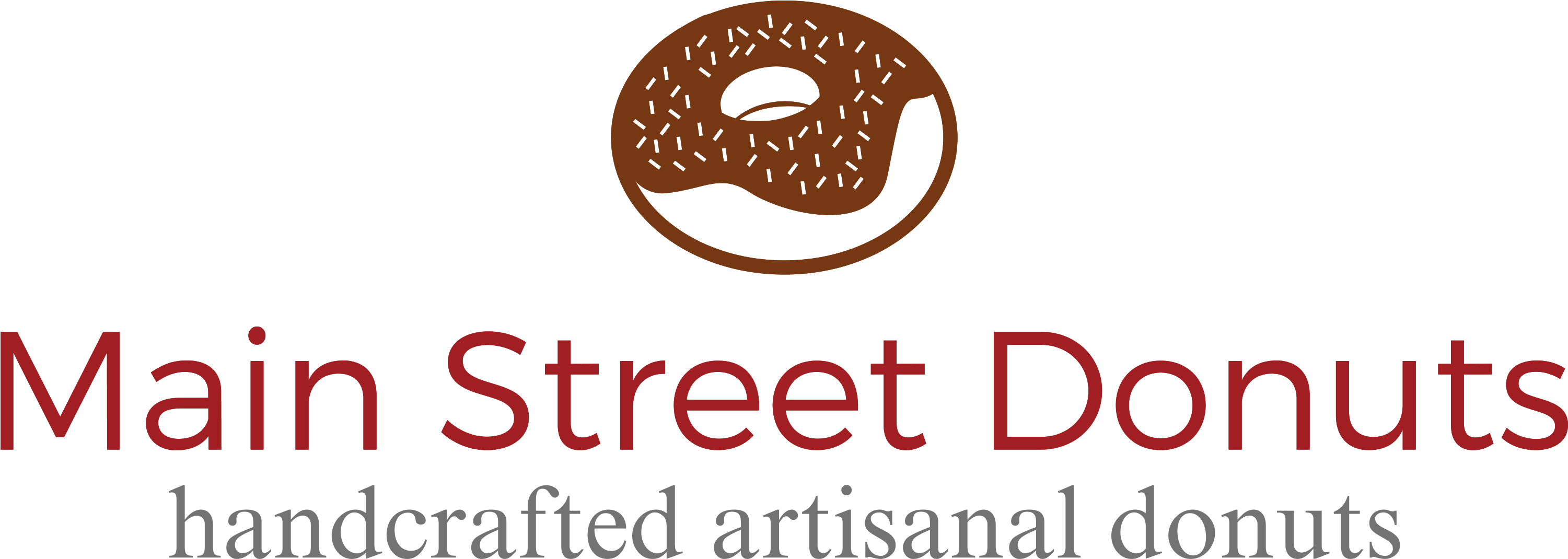 Main Street Donuts (3400x1469), Png Download