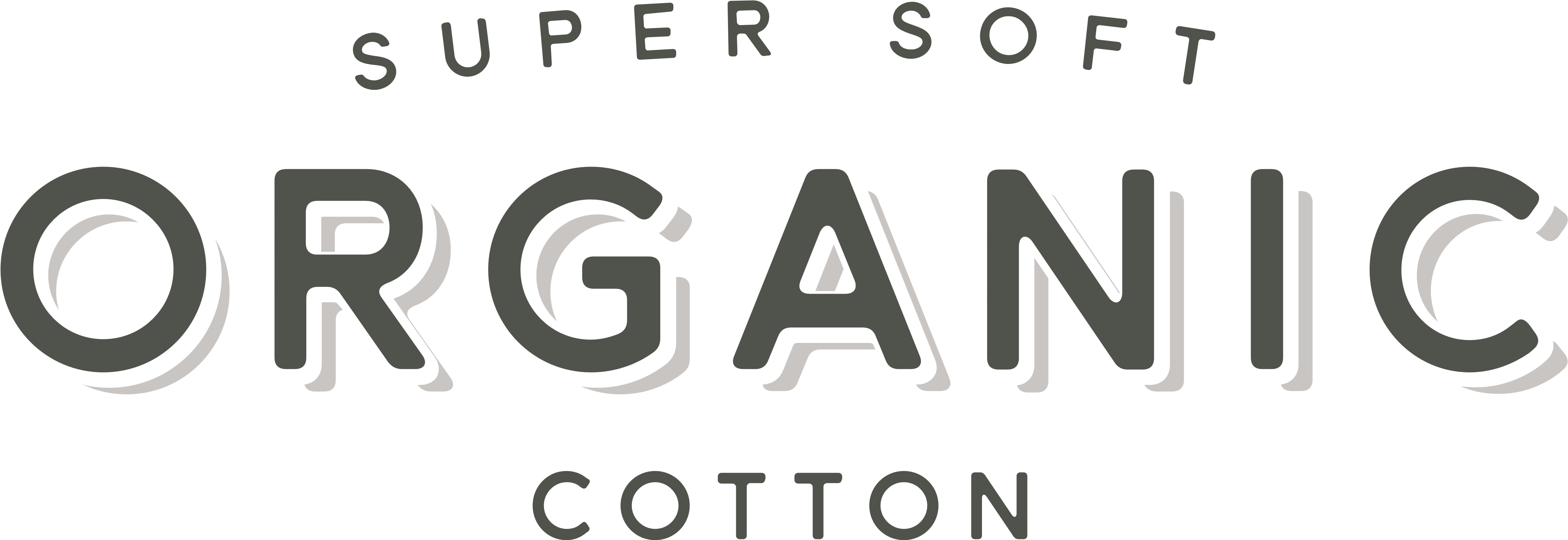 Super Soft Organic Cotton - Graphics (4571x1592), Png Download