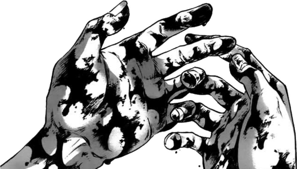 #anime #manga #hands #bloodyhands #bloody #blood #blackandwhite - Illustration (1024x576), Png Download