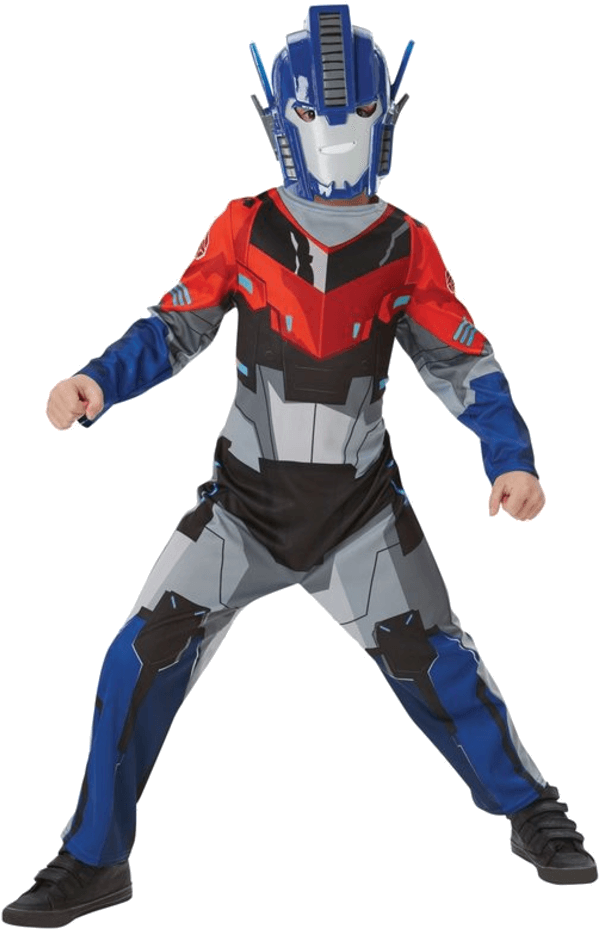 Child Transformers Optimus Prime Classic Costume - Optimus Prime Transformers Kostume (600x951), Png Download