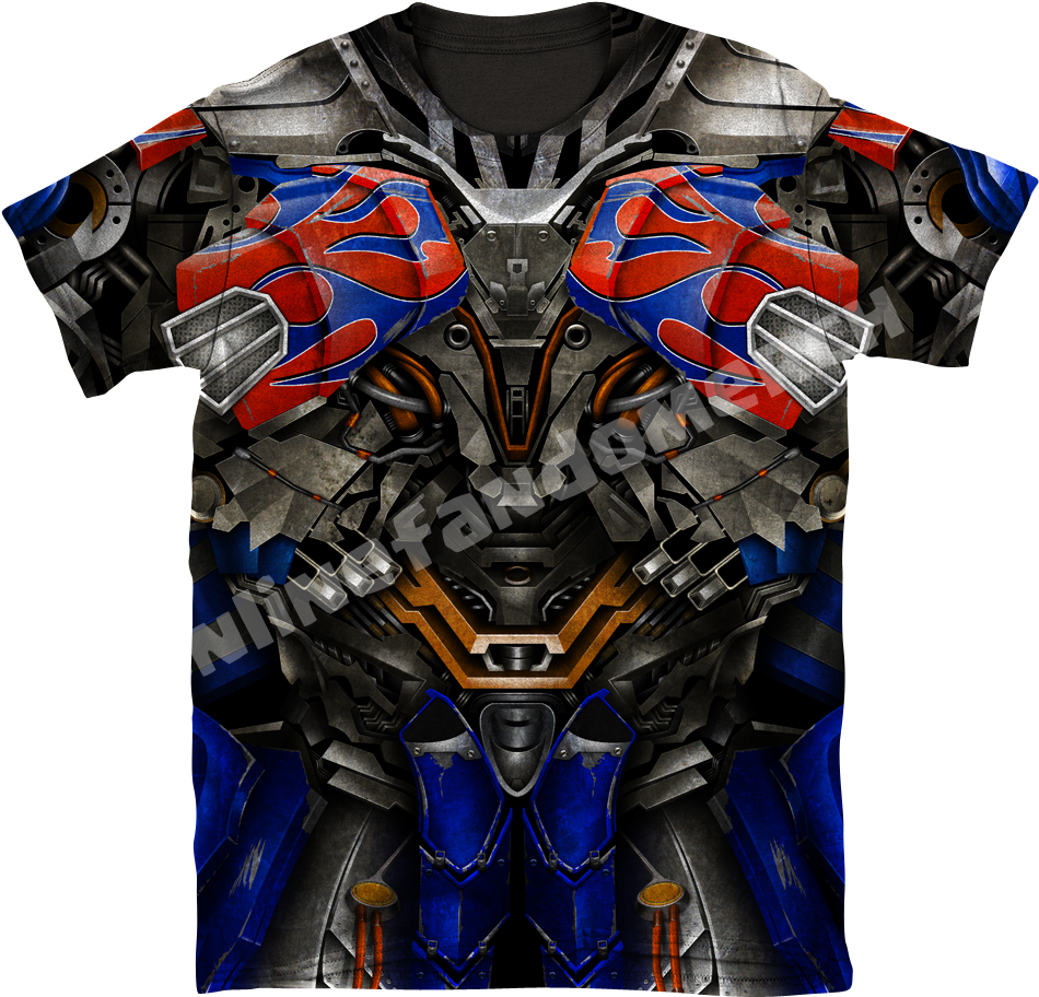 Optimus Prime Unisex 3d T-shirt - Transformers (1000x1000), Png Download