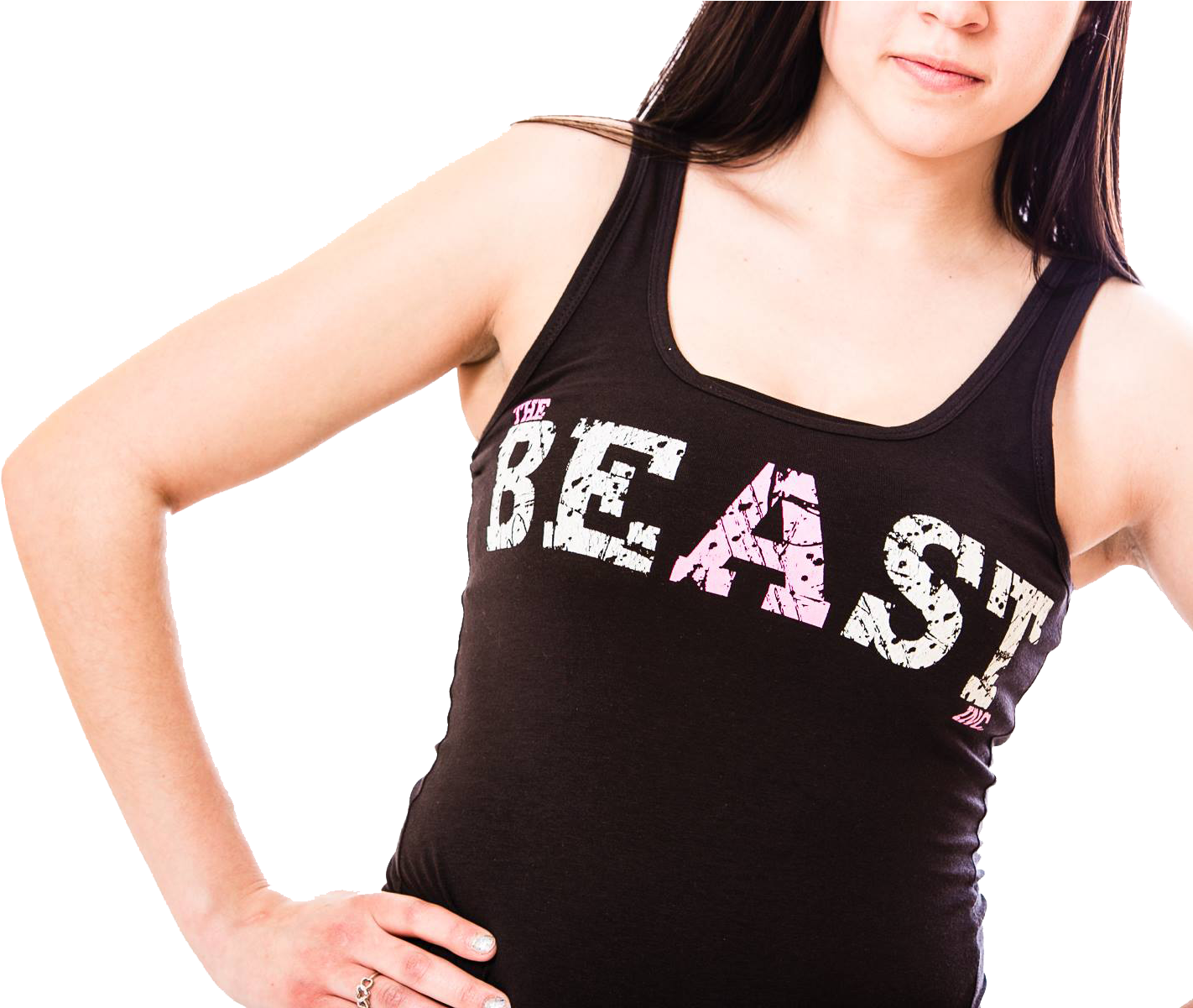 Womens Tank Top - Grunge Fonts (1800x1200), Png Download