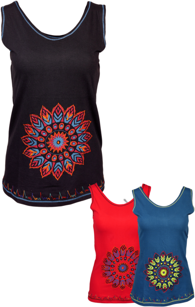 Mandala Tank Top (683x1024), Png Download