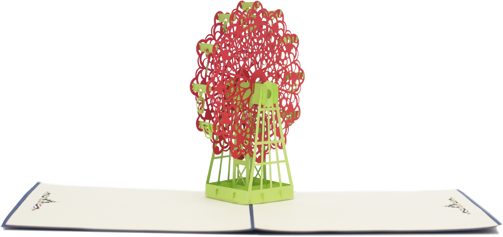 Ferris Wheel Pop Up Card - Mobile Phone (2048x1365), Png Download