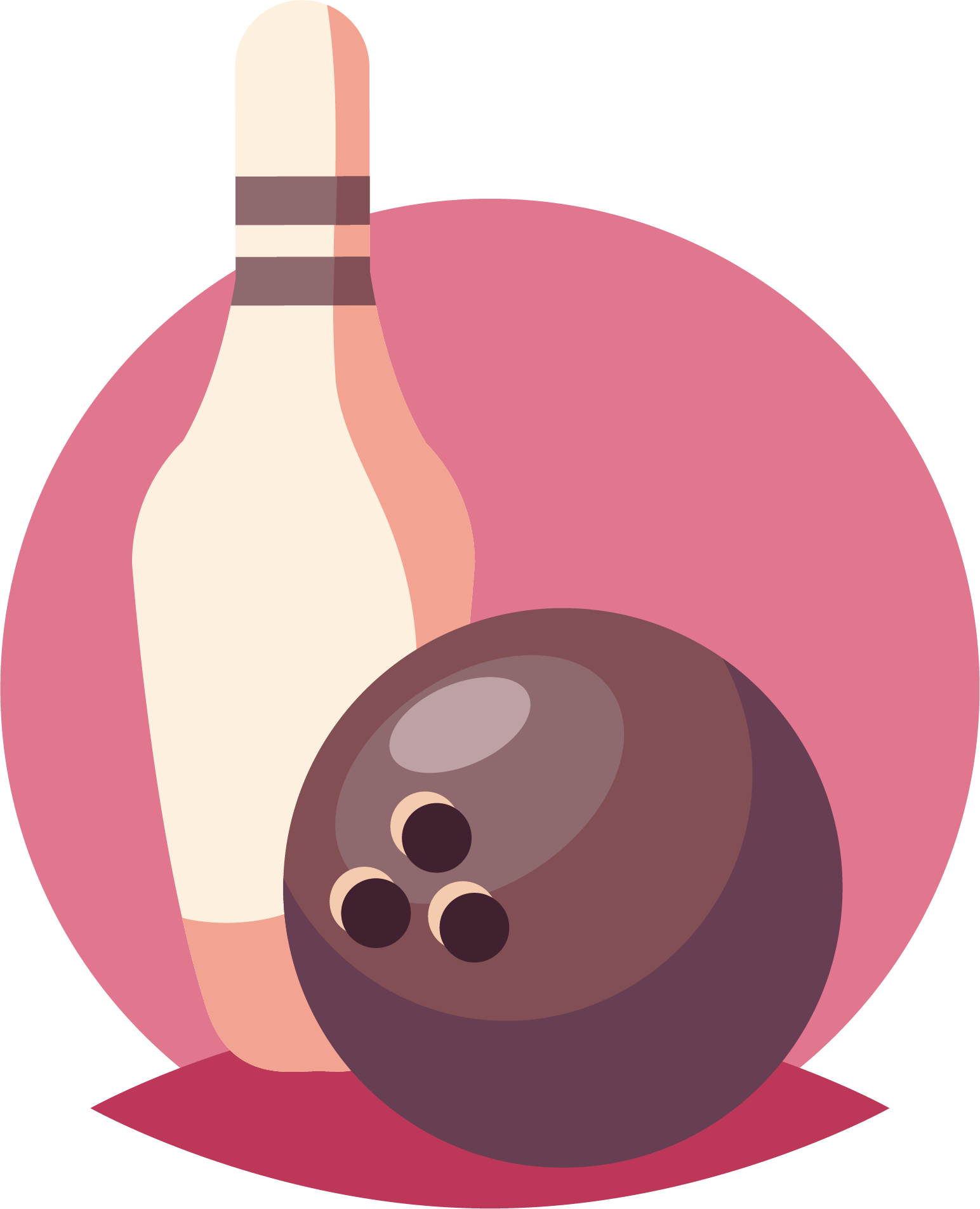 Bowling Ball Ten Pin Bowling Bowling Pin Clip Art (1544x1904), Png Download