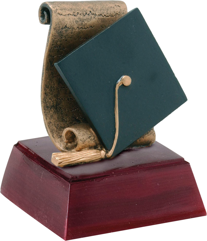 Rs - Graduation Trophies (851x993), Png Download