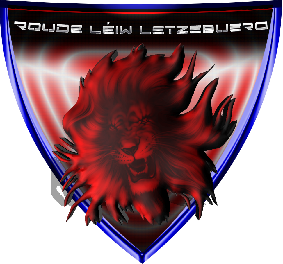 Red Lions Luxembourg - Emblem (973x909), Png Download