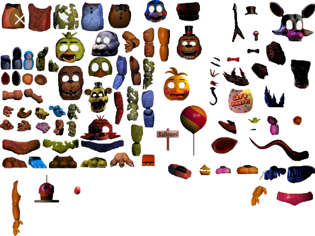 Fnaf Image - Fnaf Resources (1024x768), Png Download