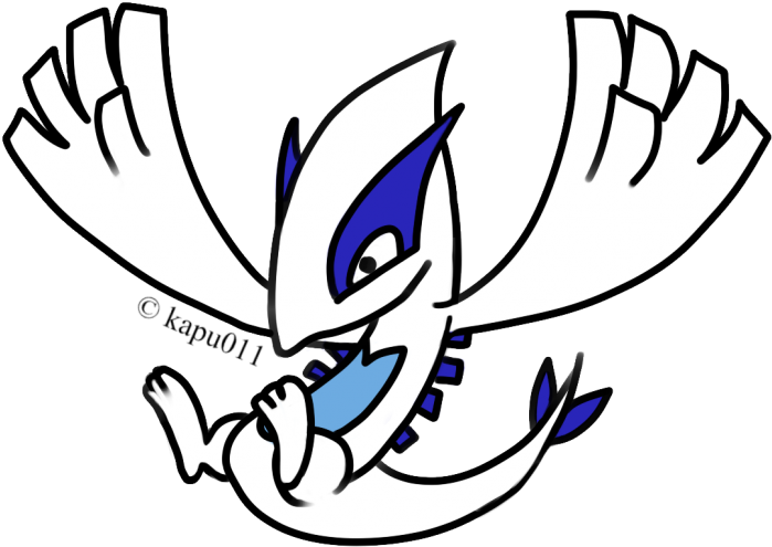 Informationen - Zugriffe - 64 - Dateiname - Lugia (1102x900), Png Download