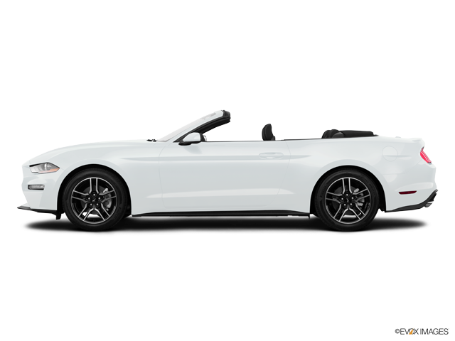 Image - 2019 White Mustang Convertible (640x480), Png Download