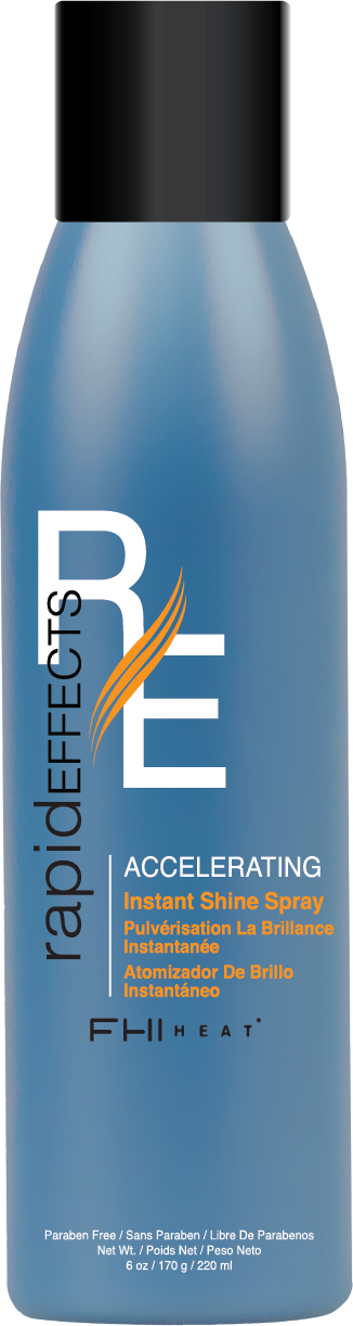 Fhi Heat Rapid Effects Accelerating Instant Shine Spray - Retap (326x1222), Png Download