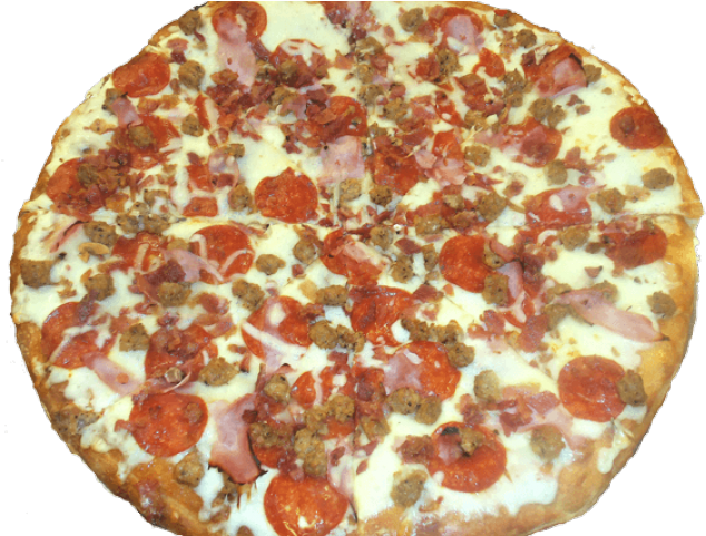 Calzone Clipart Pepperoni Pizza - Flatbread (640x480), Png Download