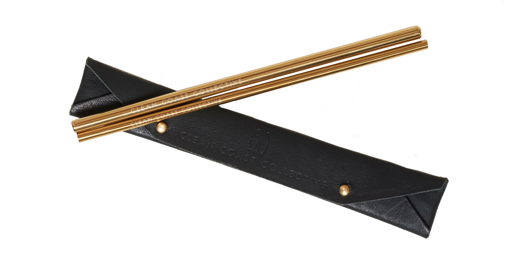 Pacific Gold Straw - Clean Coast Collective Pacific Gold Straw Set (1694x910), Png Download