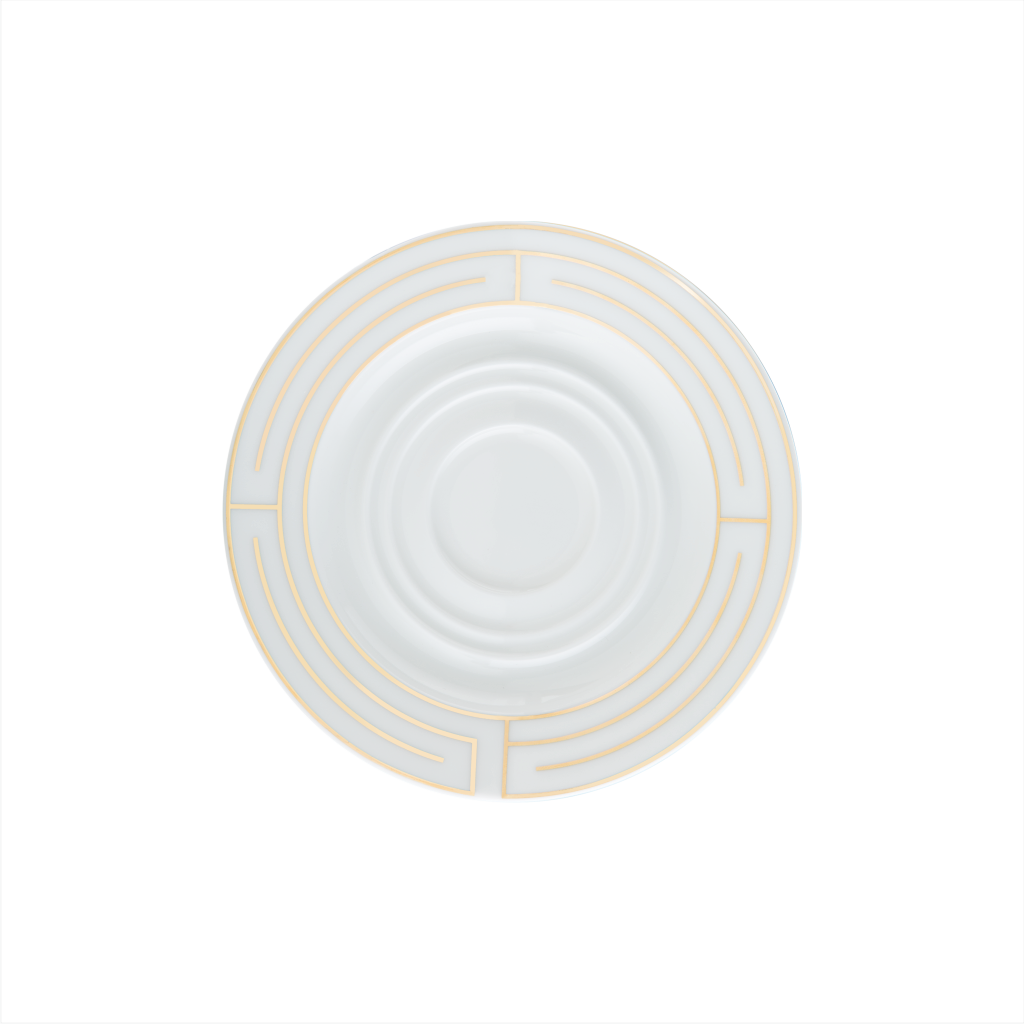 Picture Of Araine Pr Saucer 17 Cm Gold Line - Circle (1024x1024), Png Download