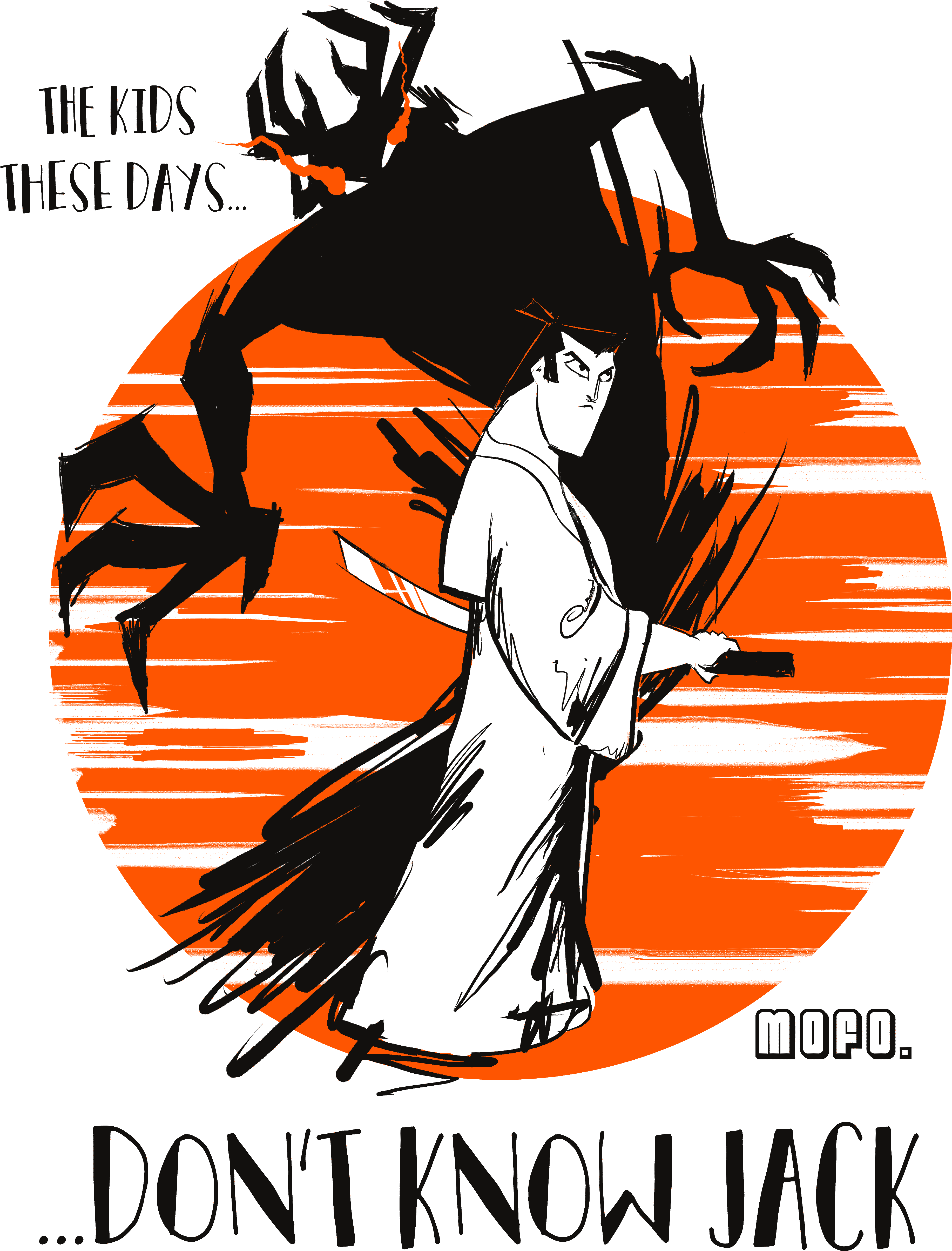 Samuraijack Sunfinal - Illustration (4698x5504), Png Download