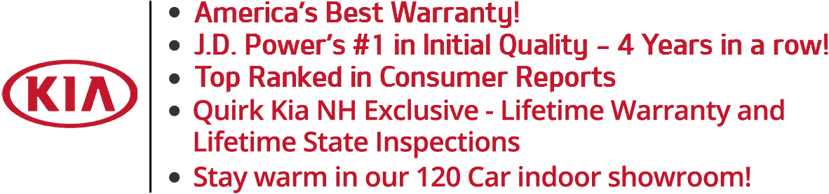 Quirk Kia New Hampshire - Printing (1226x324), Png Download