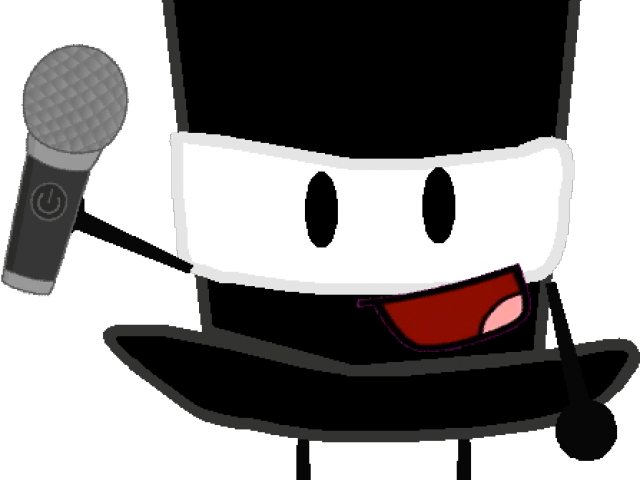 Top Hat Clipart Freddy Fazbear - Cartoon (640x480), Png Download
