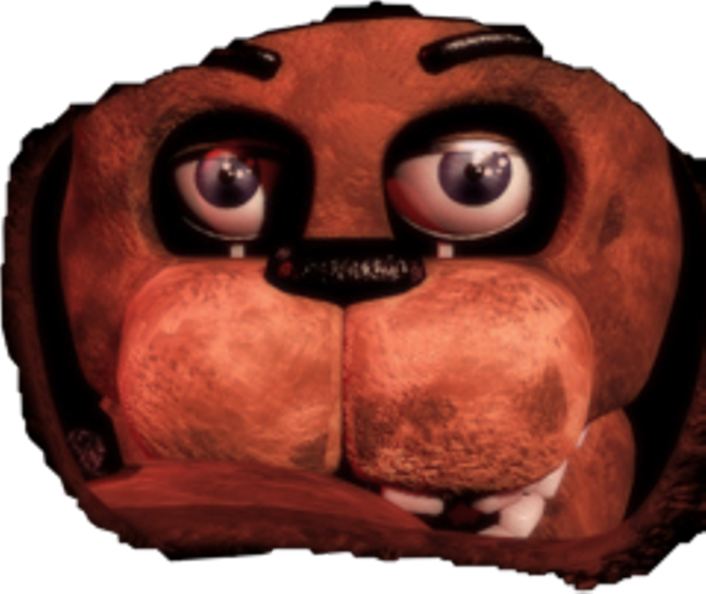 Fnaf Sticker - Game Over Fnaf (1024x862), Png Download