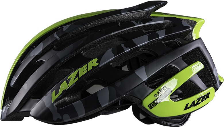 Z1 Black Green Cycling Academy Helmet - Bicycle Helmet (1024x1024), Png Download
