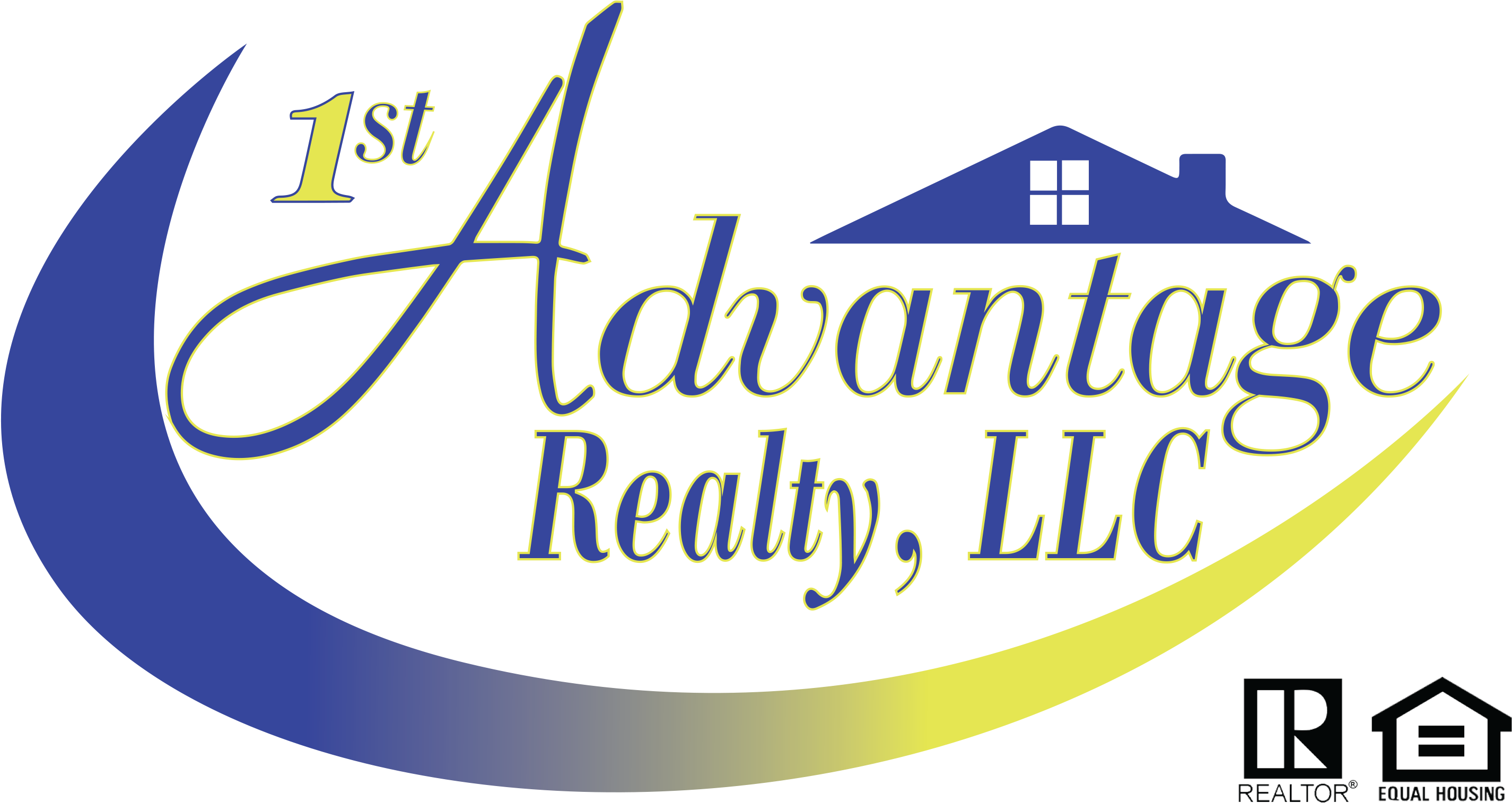 1st Advantage Realty, Llc - Calligraphy (3312x1839), Png Download