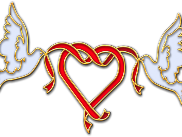 Original - Dove For Wedding Png (640x480), Png Download