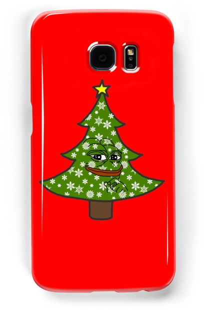 Smug Pepe Christmas - Christmas Ornament (500x700), Png Download
