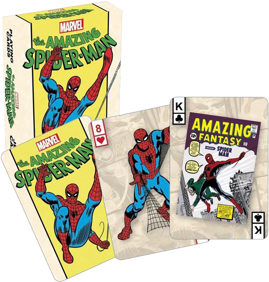 Playingcards Marvel Spiderman Retro - Amazing Fantasy 15 (600x600), Png Download