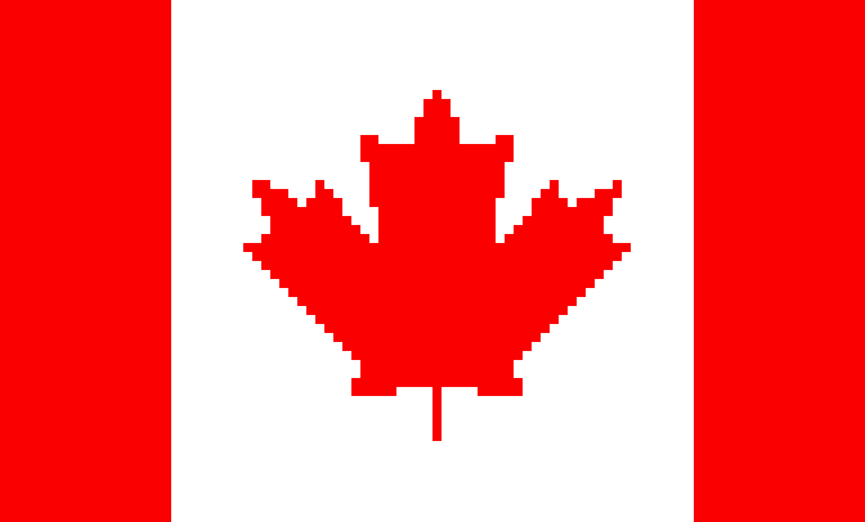 16 Bit Canada Flag - Canada Flag Png (2880x1740), Png Download