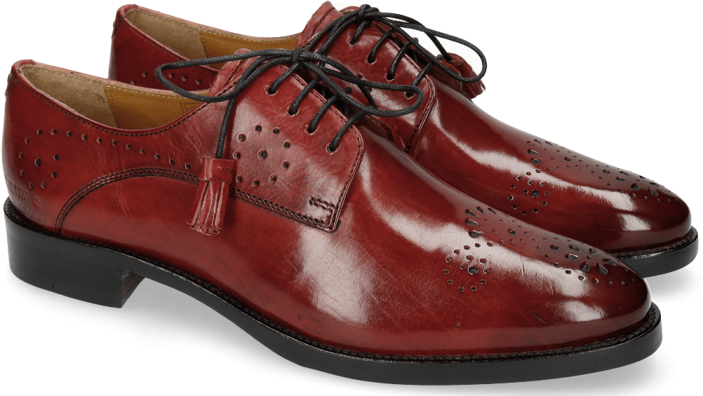 Derby Shoes Betty 2 Ruby Tassel Ruby - Shoe (1024x1024), Png Download