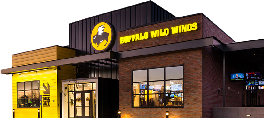 Buffalo Wild Wings Picks The Martin Agency As Creative - Buffalo Wild Wings (862x385), Png Download