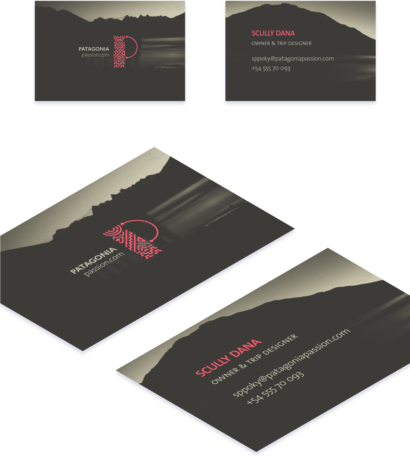 Patagonia Passion On Behance - Graphic Design (1400x1707), Png Download