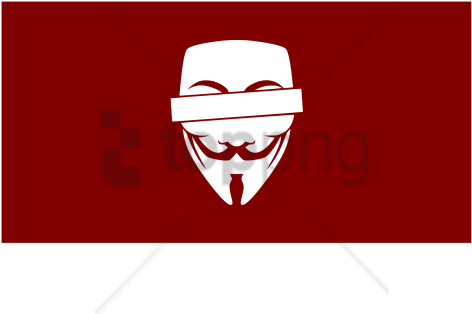 Free Png Download Censored Png Png Images Background - Red Anonymous (481x679), Png Download