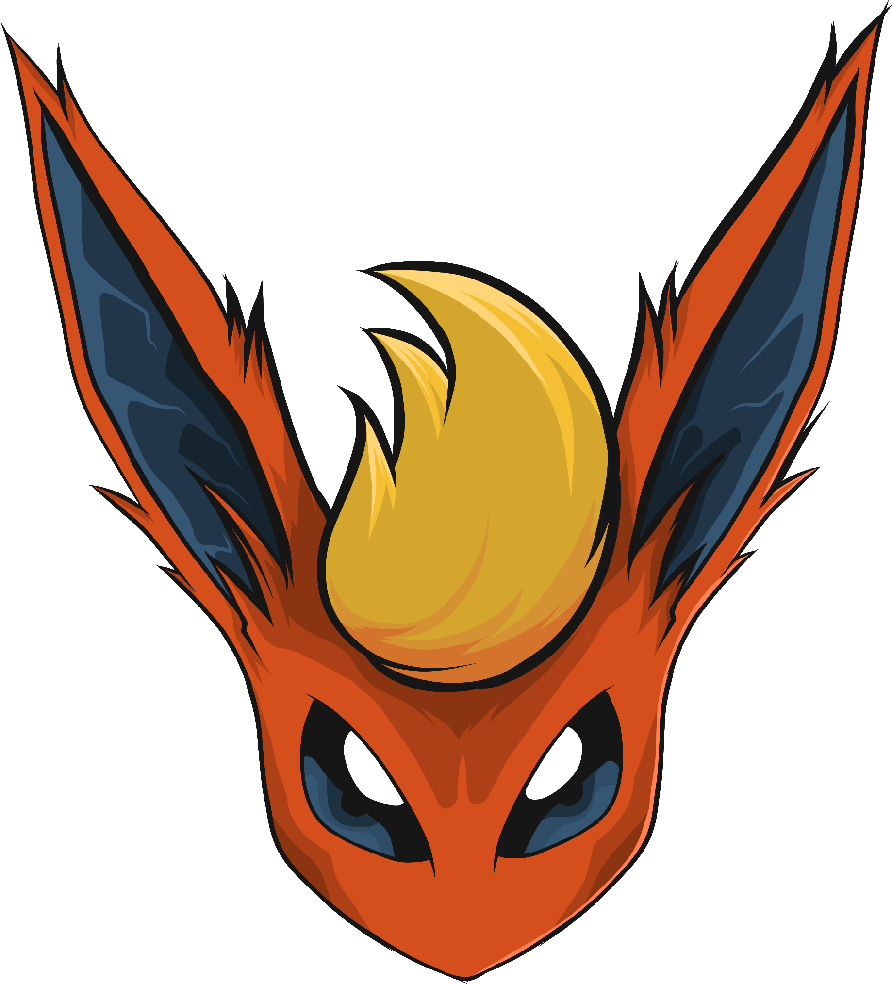 Flareon - Illustration (2048x2048), Png Download