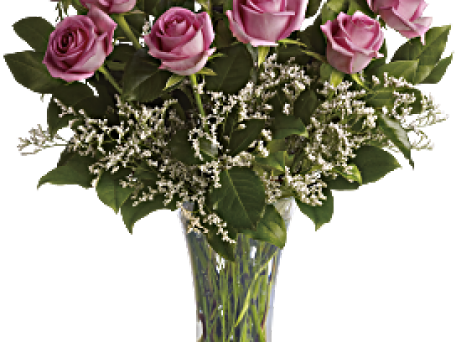 Bokeh Clipart Flower Arrangement - Roses For You And Your Smiles For Me (640x480), Png Download