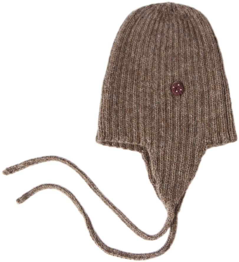 Esencia, Alpaca Knit Hat, Cacao (1000x1000), Png Download