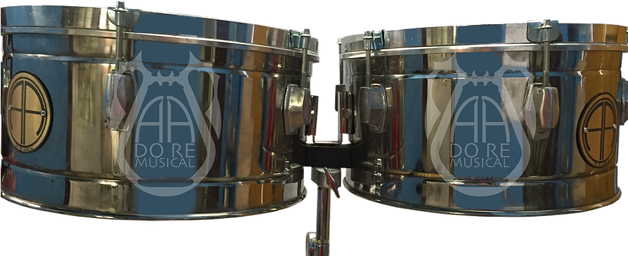 Timbales - Drums (908x385), Png Download