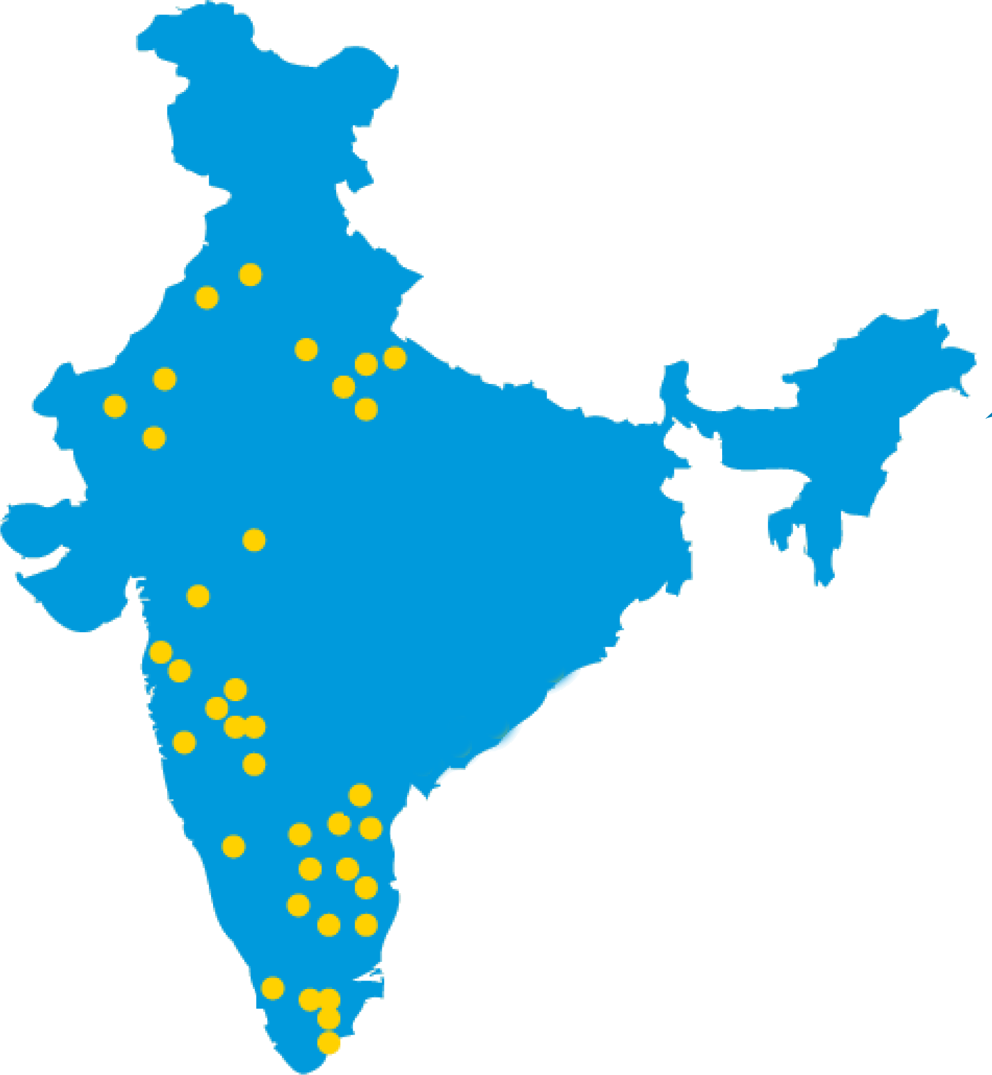 185237 - Students - India Map Outline Png (1974x2139), Png Download