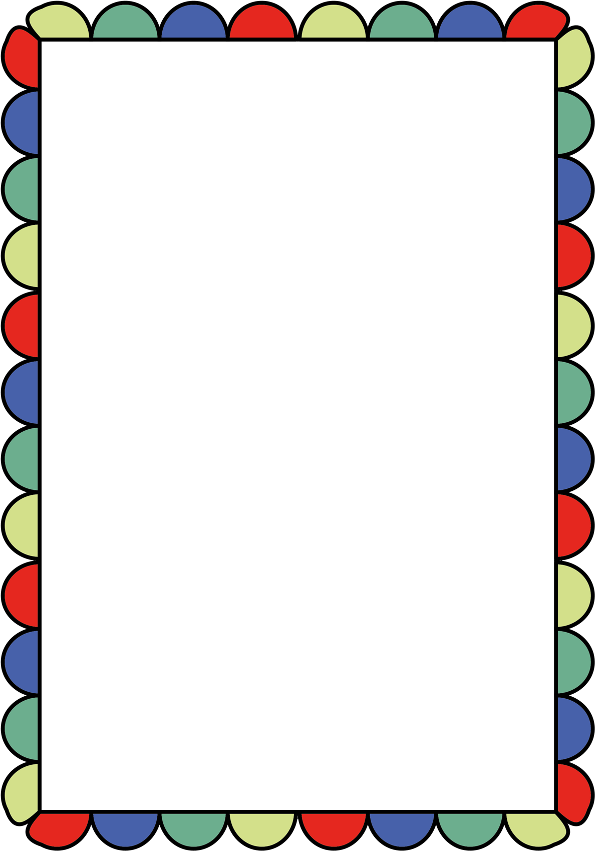 Frame For Classroom Purposes Pinterest Clip Art Polaroid - Clip Art (1240x1754), Png Download