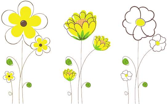 Flowers Spring Plant Flowers Flowers Sprin - Clip Art Spring Flowers Educational (551x340), Png Download