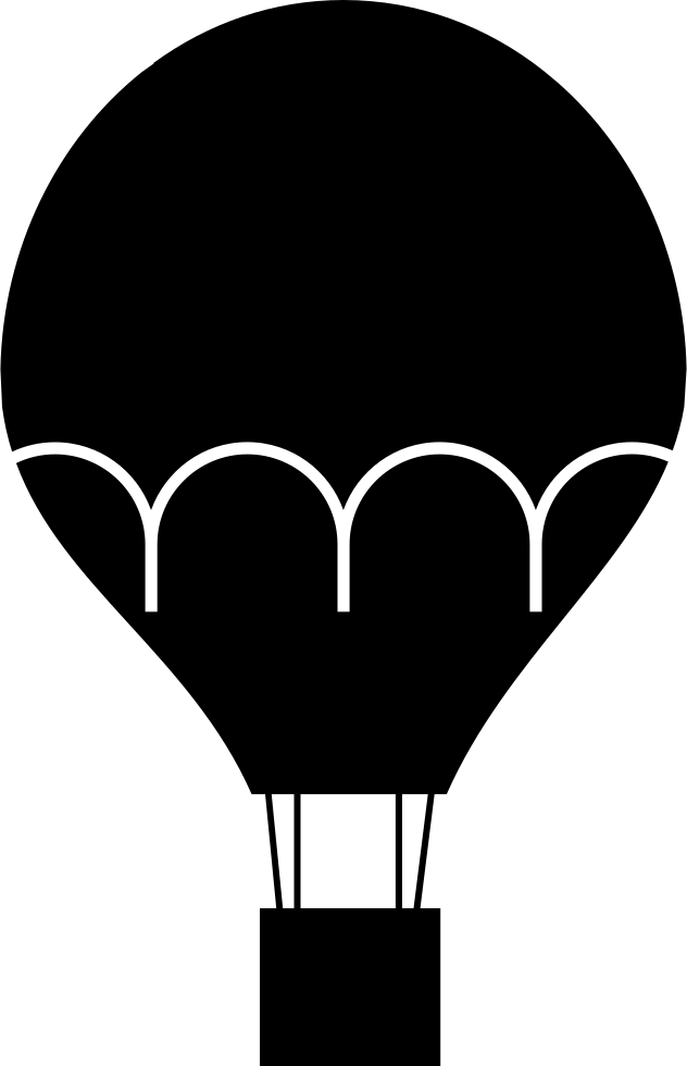 Hot Air Balloon (632x980), Png Download