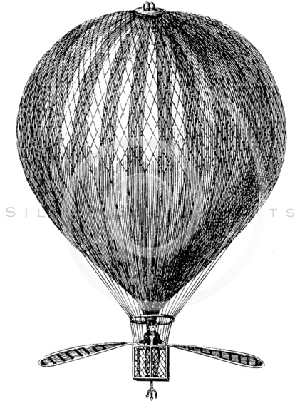 Hot Air Balloon Png Transparent Background (421x600), Png Download