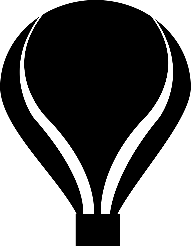 Hot Air Balloon - Emblem (762x980), Png Download