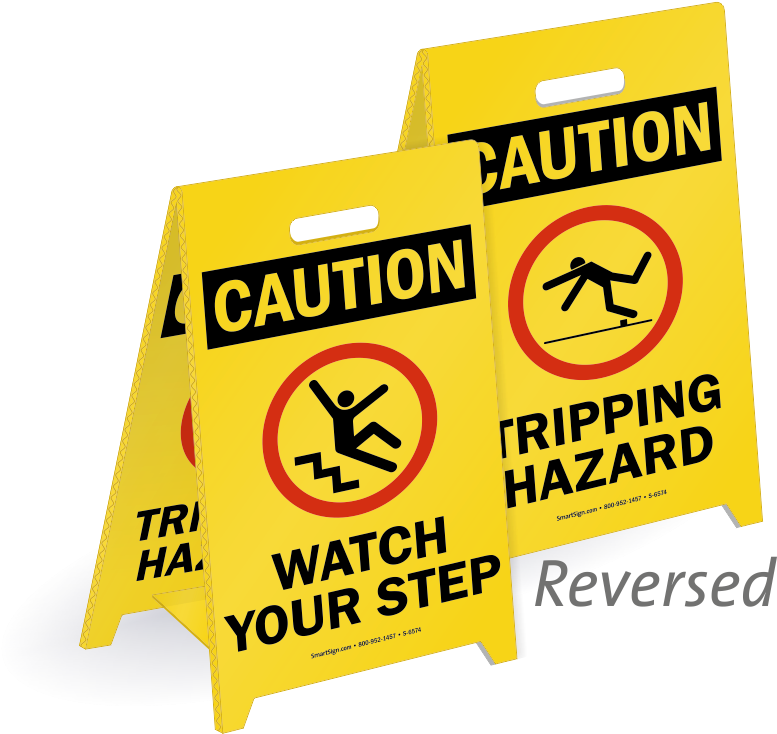 Zoom - Buy - Watch Your Step, Adhesive Signs And Labels, 5 Labels (800x800), Png Download